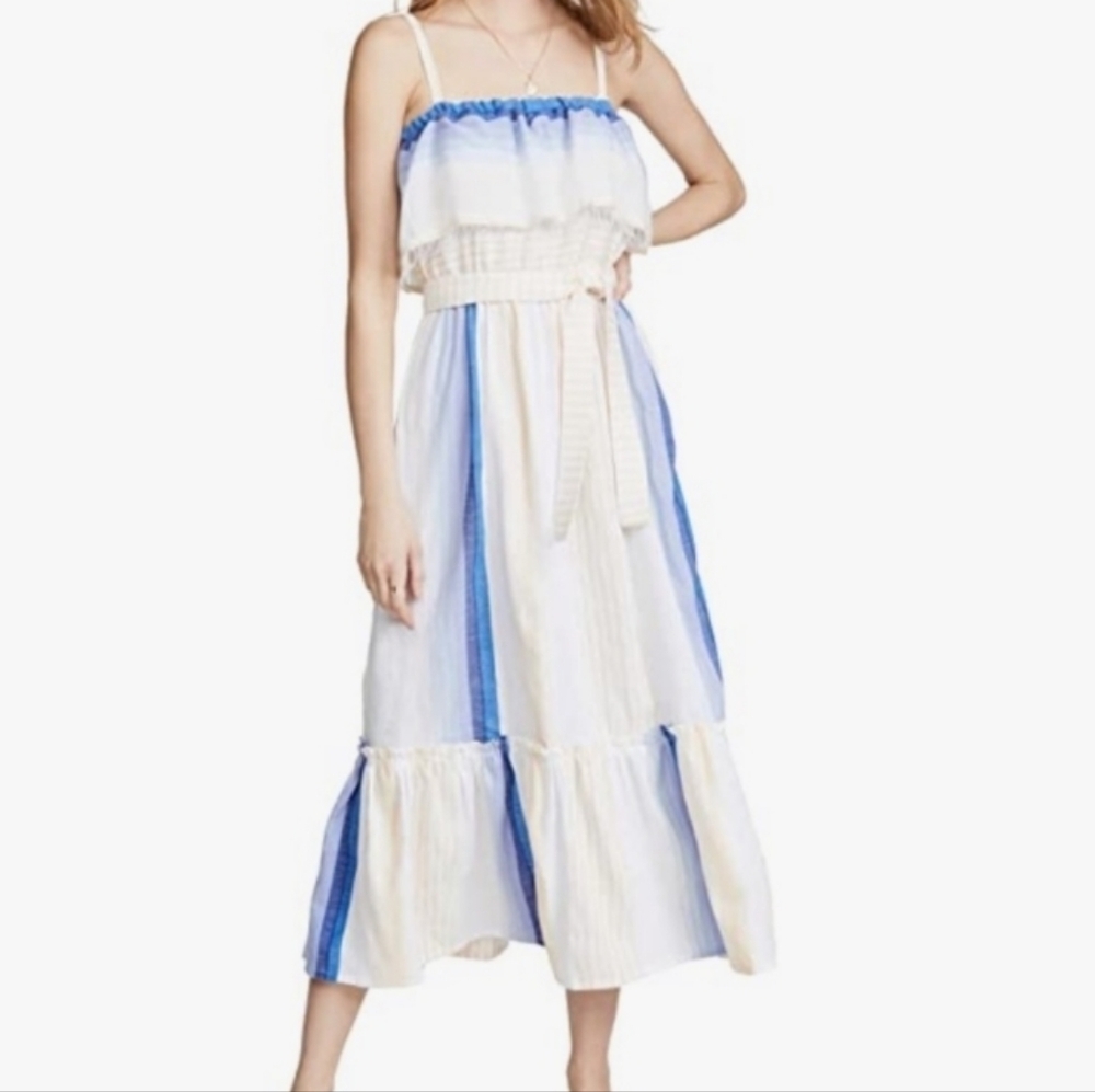 LEMLEM BIFTU RUFFLE DRESS